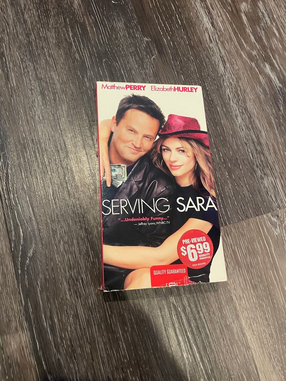 serving sara vhs tape